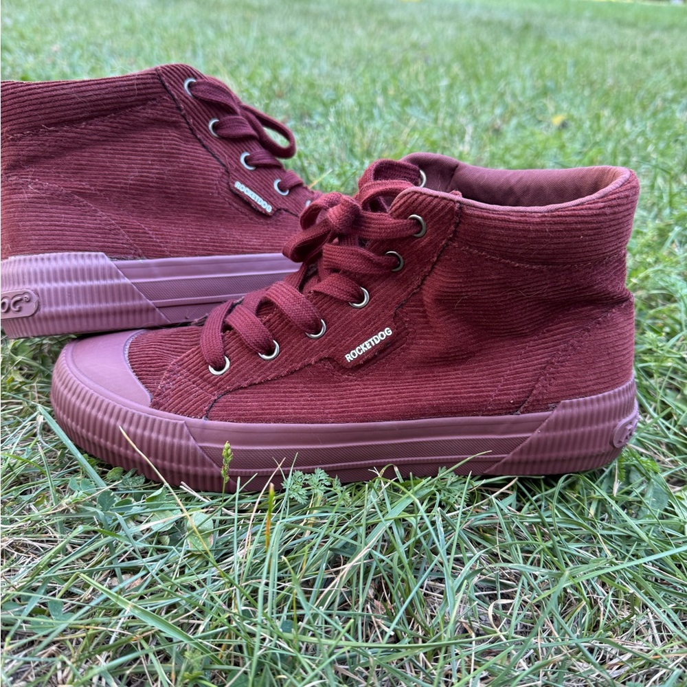 Rocket Dog Burgundy Ankle Boots -Like new! - Picture 12 of 13